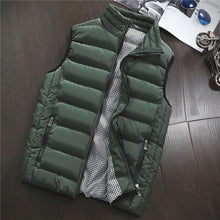 Load image into Gallery viewer, Spring Autumn Men New Stylish 2019 Vest Mens Plus Size 5XLWarm Sleeveless Jacket Men Winter Waistcoat Men&#39;s Vest Casual Coats