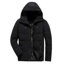 Load image into Gallery viewer, Brand Winter Jacket Men Clothes 2018 Casual Stand Collar Hooded Collar Fashion Winter Coat Men Parka Outerwear Warm Slim fit 4XL